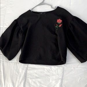 Black Mexican Blouse